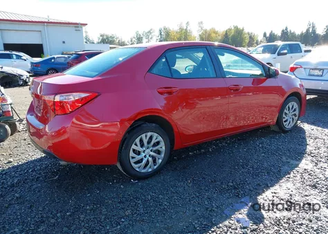 2017 Toyota Corolla Le из США, поврежденный, VIN 2T1BURHE2HC948547
